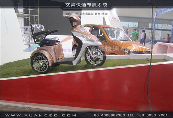 福田自行車(chē)展-自行車(chē)展展臺(tái)搭展-上海玄策展覽工廠02